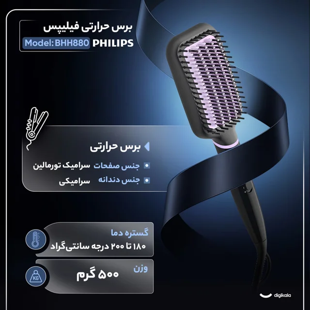 برس حرارتی فیلیپس مدل BHH880 101516672